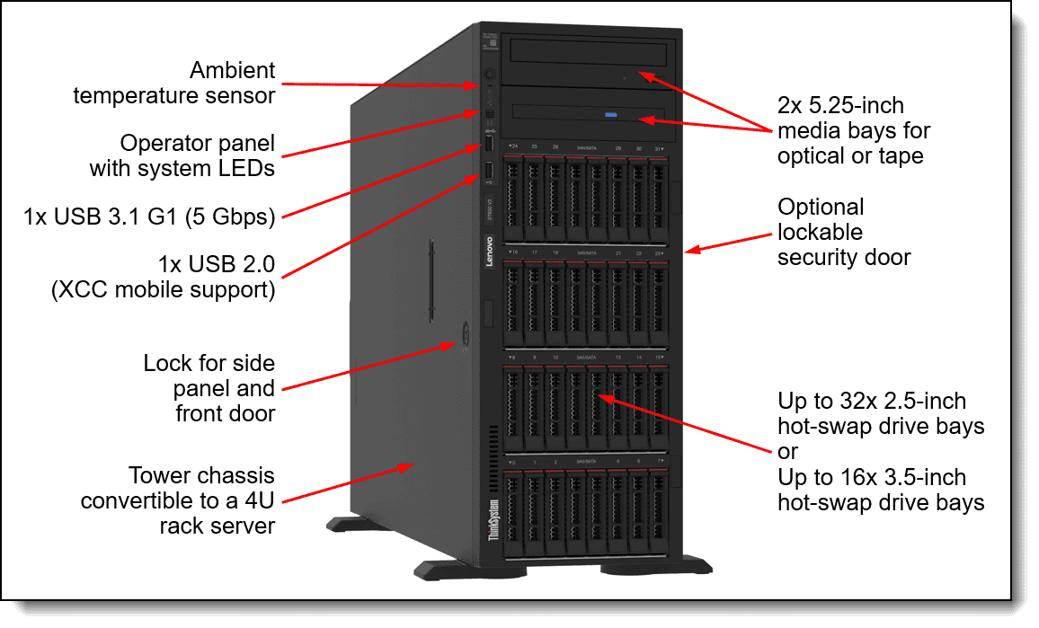 Lenovo ST650 V3 Xeon Silver 4514Y (7D7A100CEA) thumbnail
