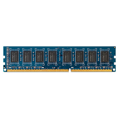 HP 4GB PC3-10600 (DDR3-1333 MHz) DIMM geheugenmodule 1 x 4 GB (VH638AA-RFB) thumbnail