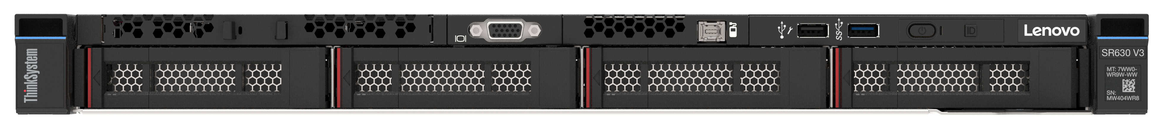 Lenovo ThinkSystem SR630 V3 server Rack (1U) Intel® Xeon® Gold 6526Y 2,8 GHz 32 GB DDR5-SDRAM 1100 W (7D73A06BEA) thumbnail