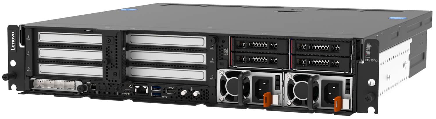 Lenovo SE455 V3 AMD EPYC 8124P 16C (7DBY1001EA) thumbnail