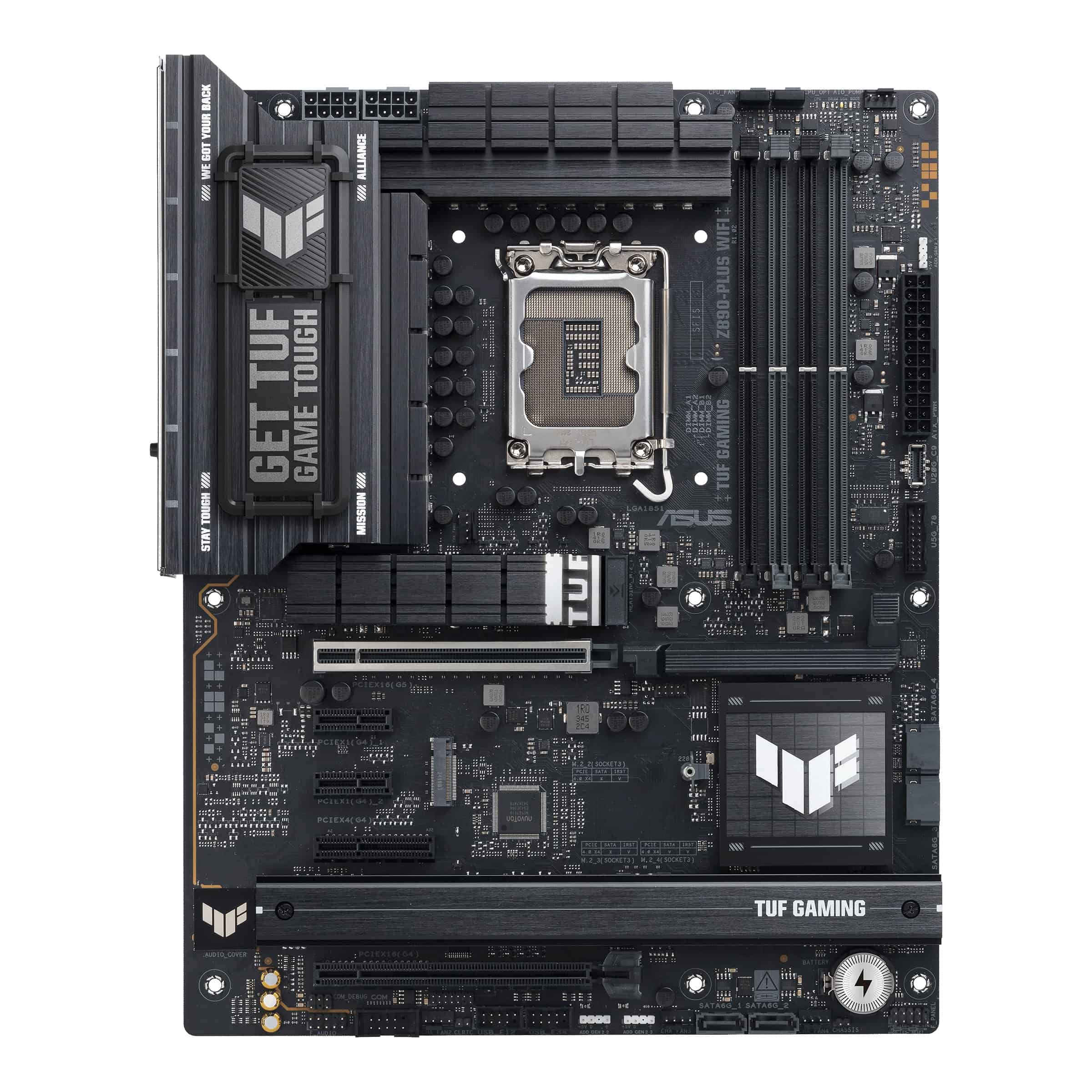 ASUS TUF GAMING Z890-PLUS WIFI Intel Z890 LGA 1851 (Socket V1) ATX (90MB1IQ0-M0EAY0) thumbnail