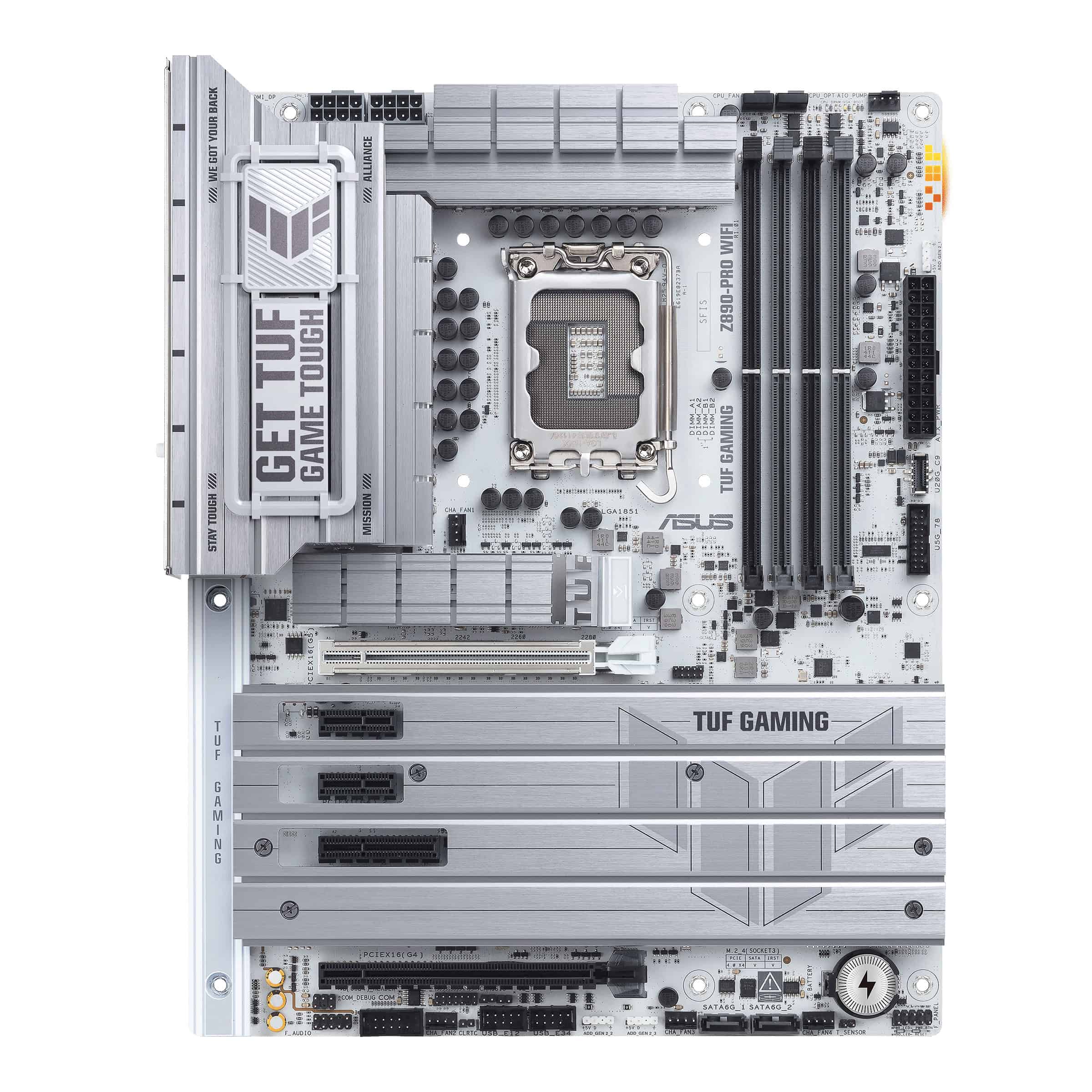 ASUS TUF GAMING Z890-PRO WIFI Intel Z890 LGA 1851 (Socket V1) ATX (90MB1IR0-M0EAY0) thumbnail