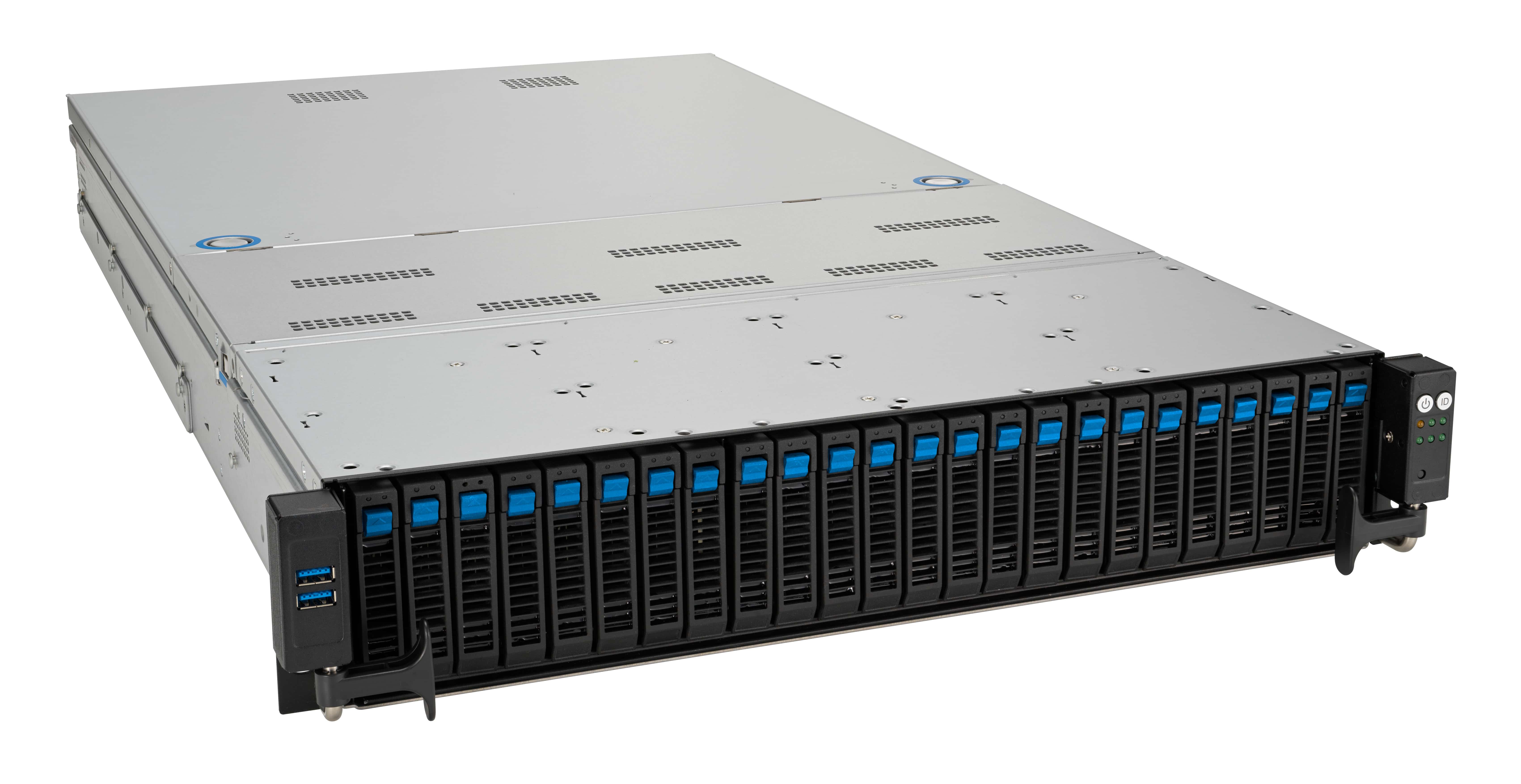 ASUS RS720A-E12-RS24U Socket SP5 Rack (2U) Grijs (90SF02E1-M00MZ0) thumbnail