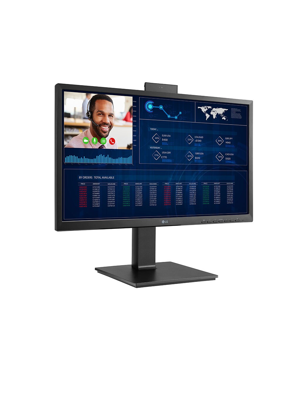 LG 24 24CQ650N-6P IPS FHD Intel Celeron 4GB 16GB eMMC 16:9 (24CQ650N-6P) (24CQ650N-6P) thumbnail