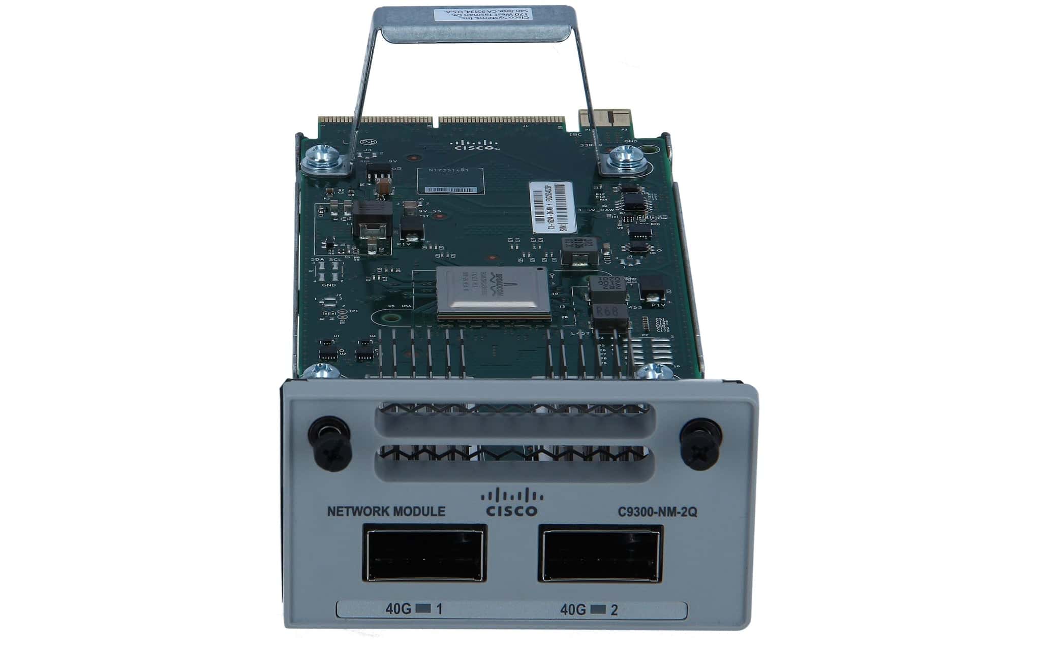 Cisco Catalyst 9300 2 x 40GE Network Module s (C9300-NM-2Q=) thumbnail