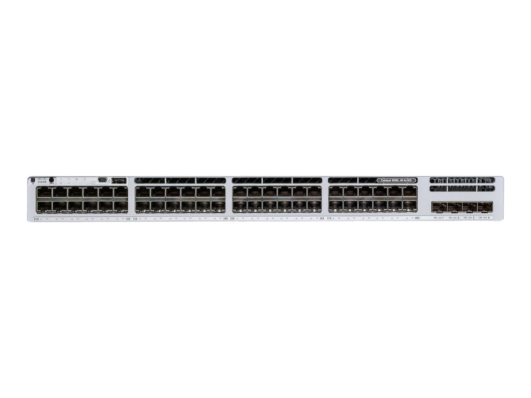 Cisco Catalyst 9300L - Network Essentials - Switch - L3 - 48 x 10/100/1000 + 4 x 10 Gi (C9300L-48T-4X-E) thumbnail
