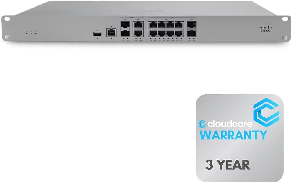 Cisco Meraki MX95 Cloud Mngd Security (MX95-HW) thumbnail