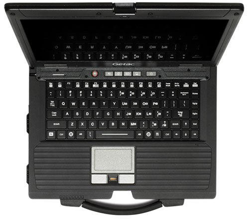 Getac SK318BL ? Silikonová antibakteriální klávesnice s touchpadem podsvícená, CZ, USB, IP68 (SK318BL) thumbnail