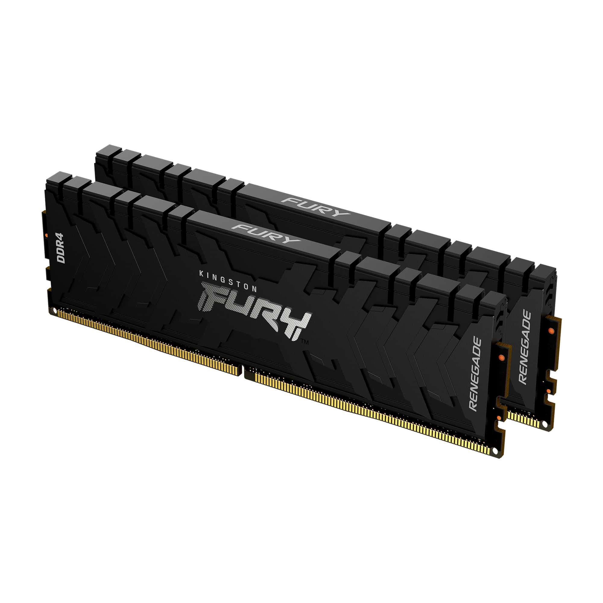 Kingston Technology FURY Renegade geheugenmodule 32 GB 2 x 16 GB DDR4 4266 MHz (KF442C19RB1K2/32) thumbnail