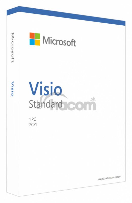 Microsoft Visio Std 2021 Win Czech (D86-05951) thumbnail