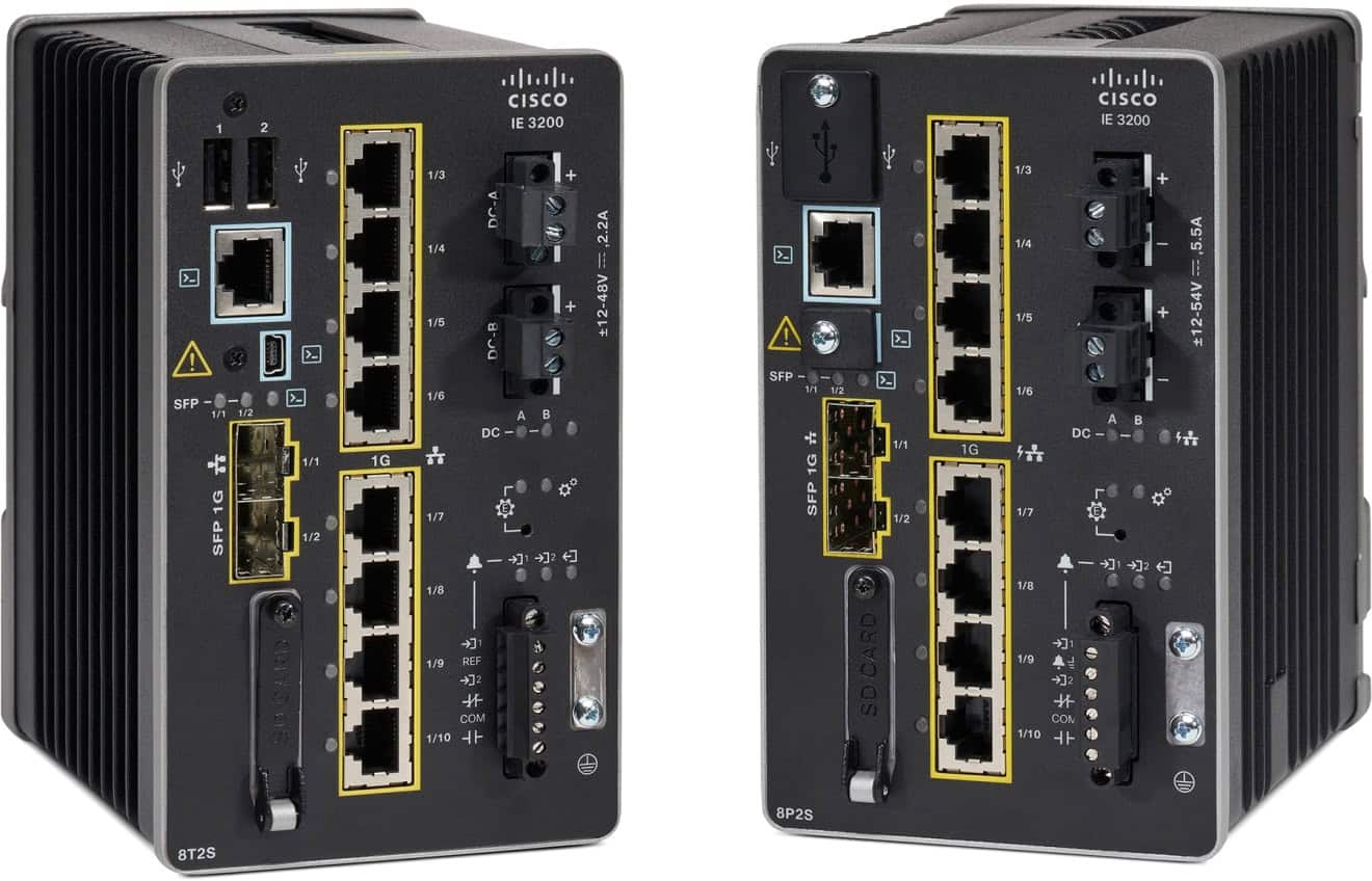 Cisco Network Switch Managed L2 (IE-3200-8P2S-E) thumbnail