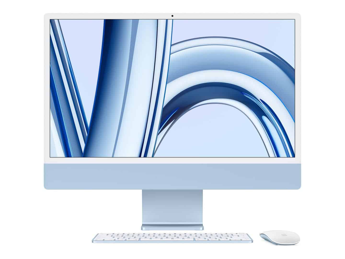 Apple iMac MWV13D/A Blau 61cm(24‘‘) M4 10-Core Chip, 10-Core GPU, 16GB Ram, 256GB SSD (MWV13D/A) thumbnail