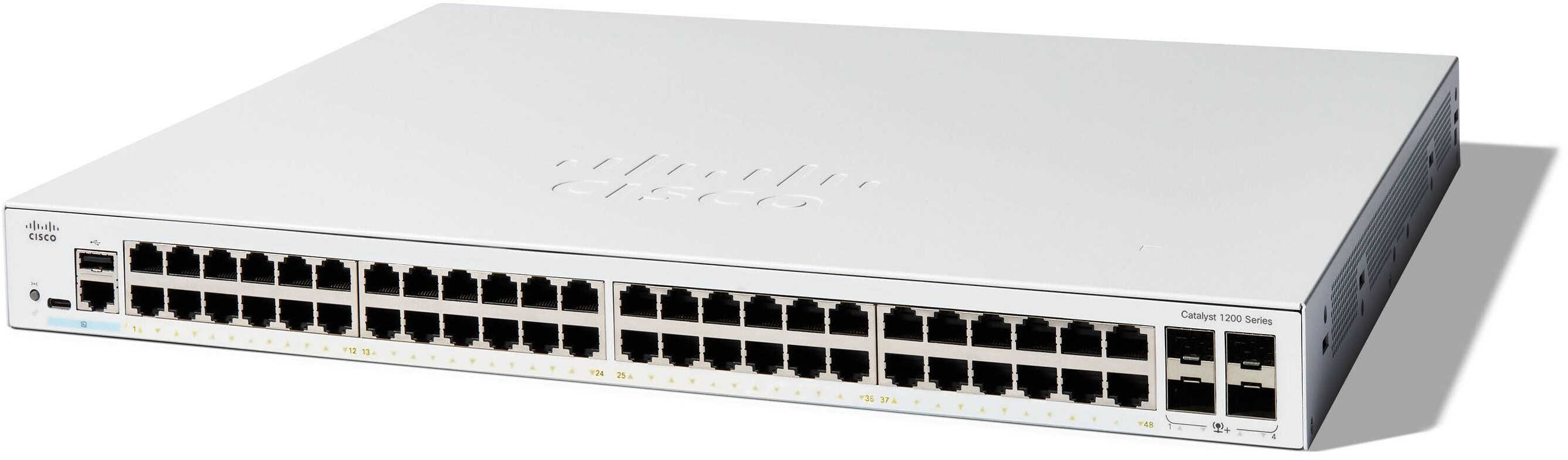 Cisco Catalyst 1200 48p GE 4x10G SFP+ (C1200-48T-4X) thumbnail