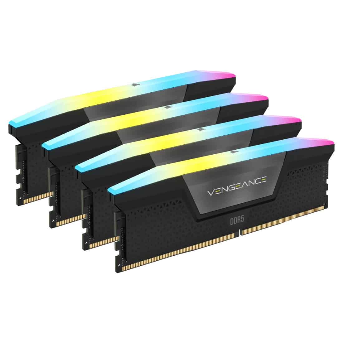 Corsair DDR5  96GB PC 6400 CL32 CORSAIR KIT (4x24GB) VENGEANCE black (CMH96GX5M4X6400C32) thumbnail