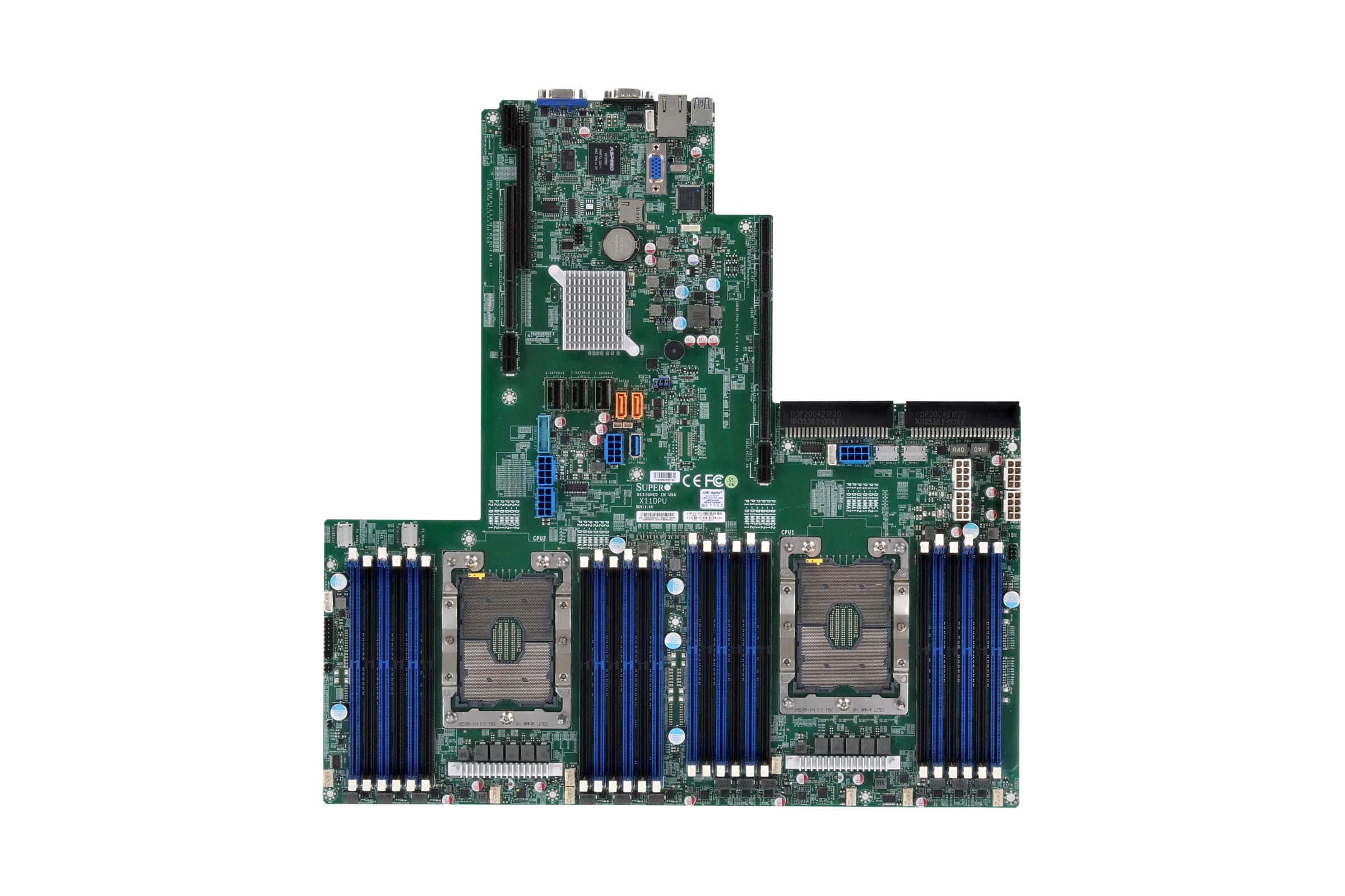 Super Micro Supermicro motherboard X11DPU proprietary Ultra Dual Socket 3647 Single (MBD-X11DPU) thumbnail