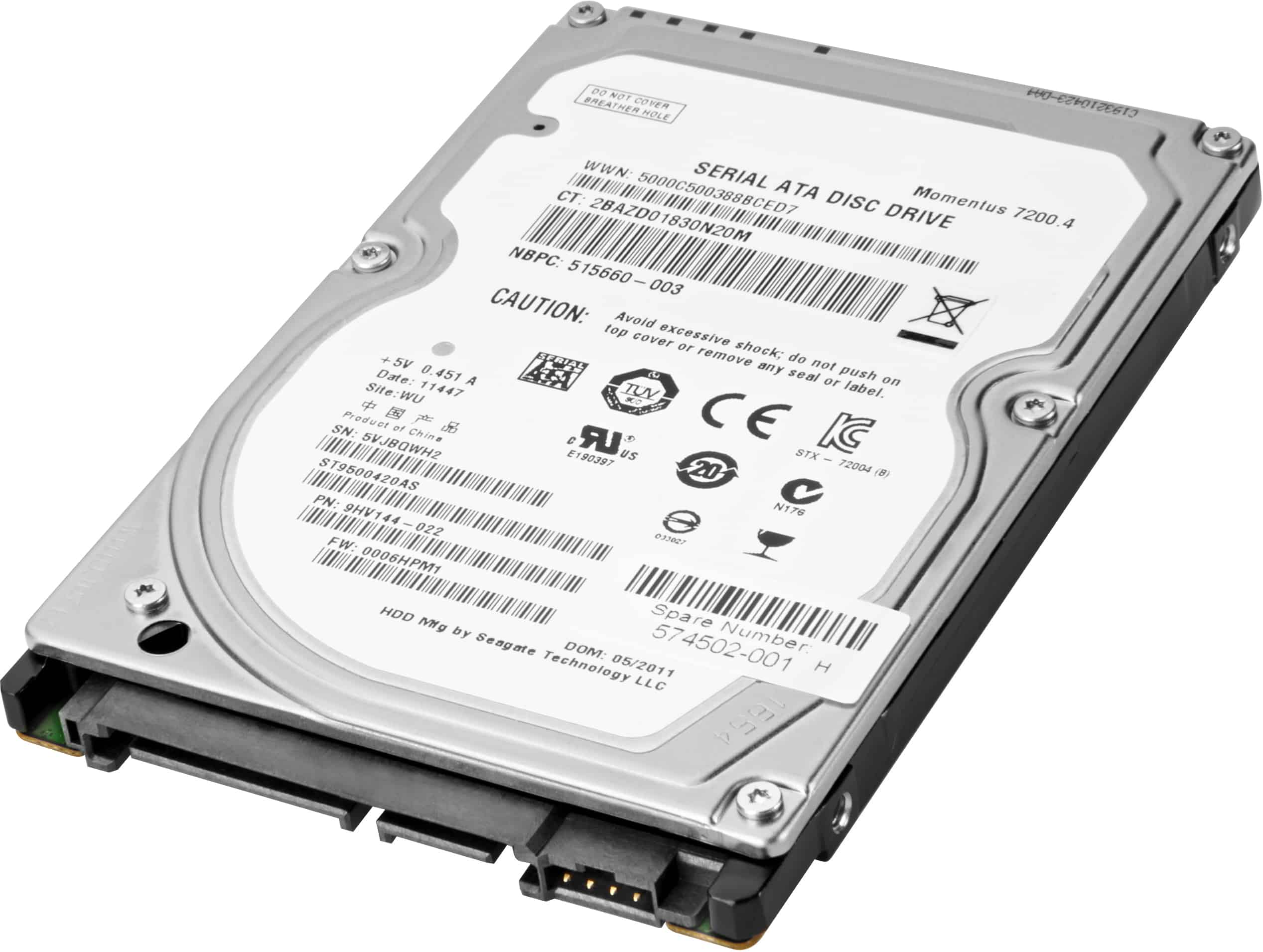HP 1-TB Enterprise SATA 7200 schijf (W0R10AA) thumbnail