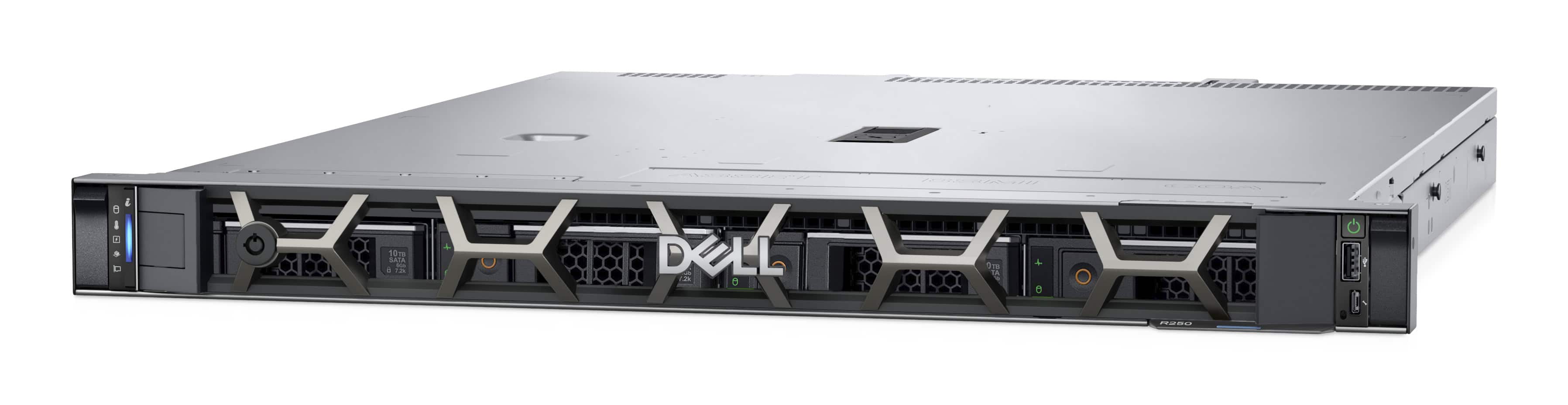 DELL PowerEdge R250 server 2 TB Rack (1U) Intel Xeon E E-2314 2,8 GHz 16 GB DDR4-SDRAM 700 W (EMEA_PER250SPL1) thumbnail