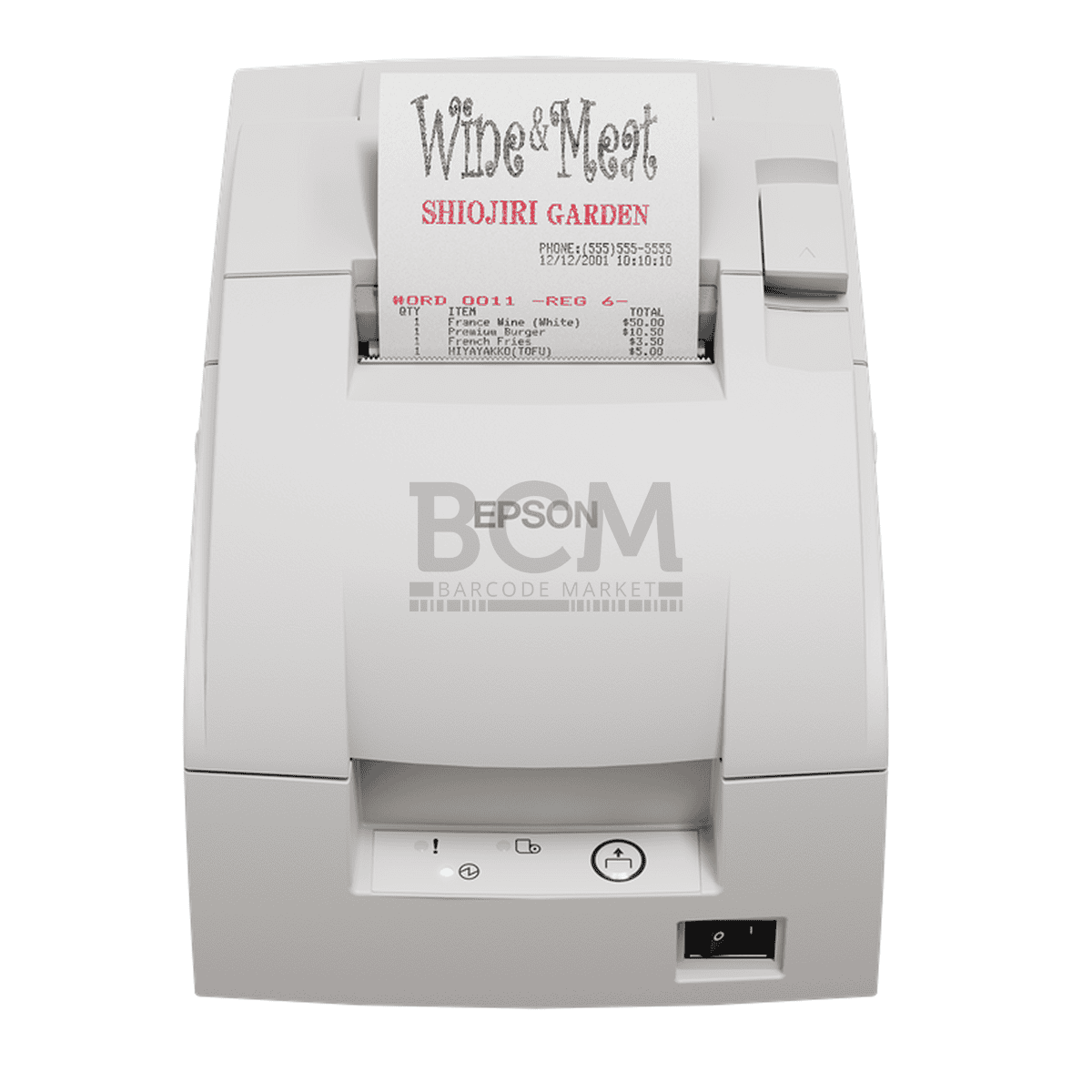 Epson TM-U220IIB, ERC38B, cutter, RS232, wit (C31CL27101F0) thumbnail