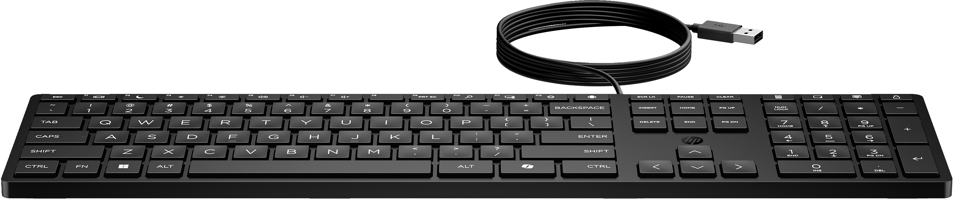 HP Desktop 320K toetsenbord met kabel (9SR37UT#ABB) thumbnail