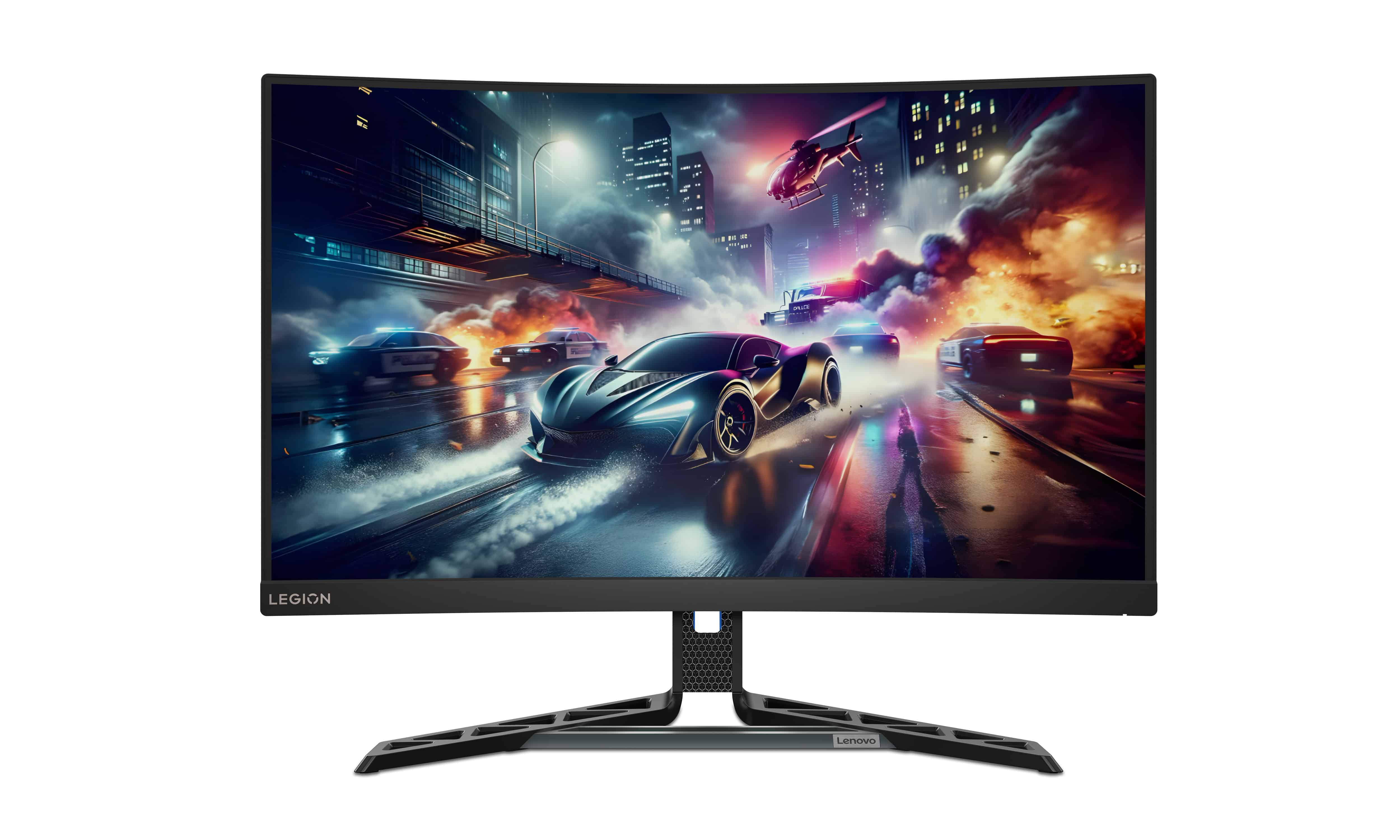 Lenovo Legion R27qc-30 LED display 68,6 cm (27) 2560 x 1440 Pixels Quad HD Zwart (67C6GAC2EU) thumbnail
