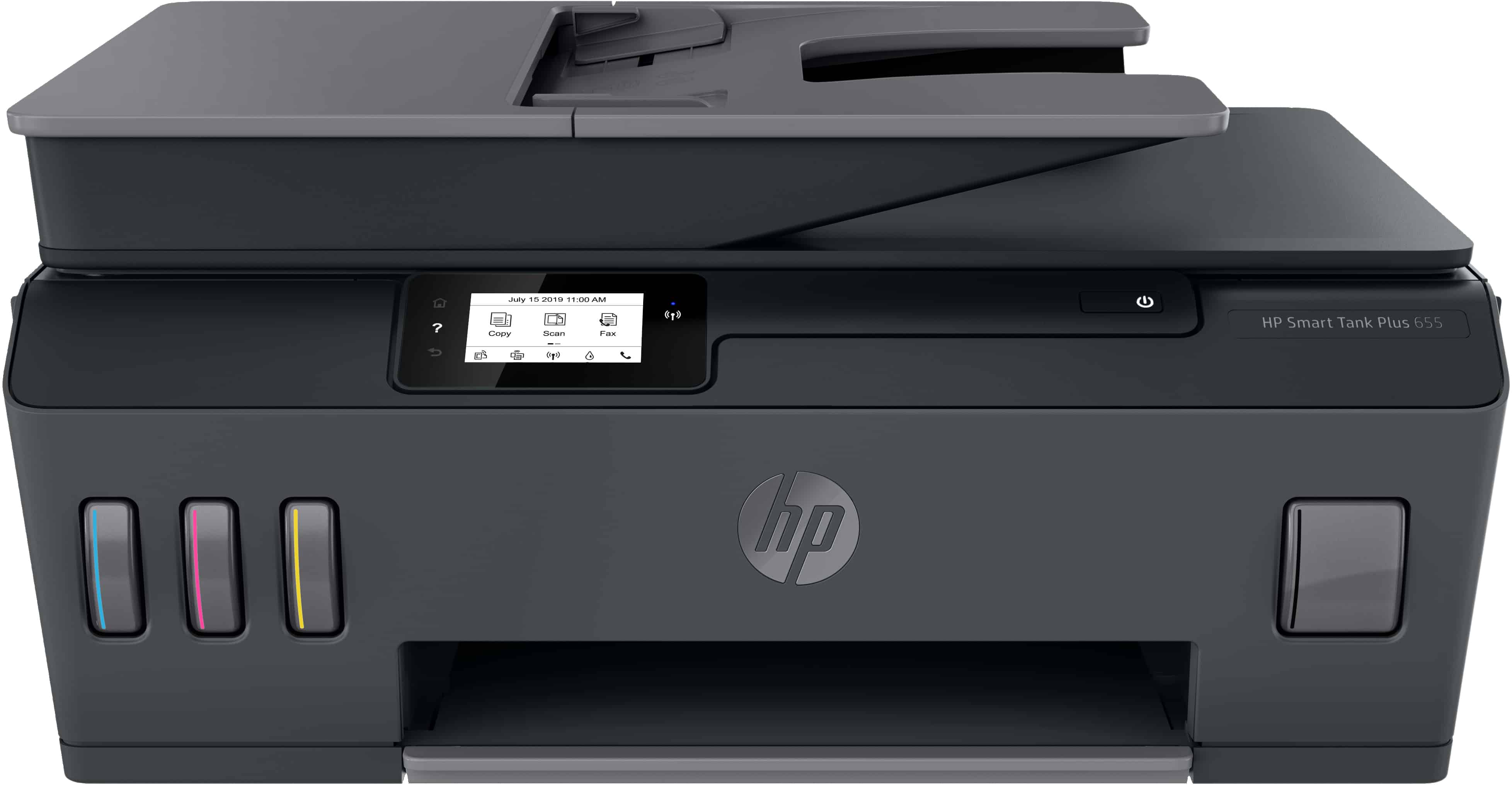 HP Smart Tank Plus 655 draadloze All-in-One, Printen, kopiëren, scannen, faxen, ADF en draadloos, Scans naar pdf (Y0F74A#BHC) thumbnail