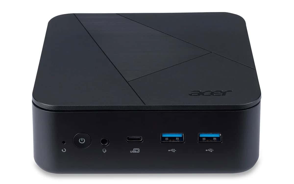 Acer Veriton N N1502G-12N0U Intel® N N100 DDR4-SDRAM SSD Mini PC Zwart (DT.R38EH.001) thumbnail