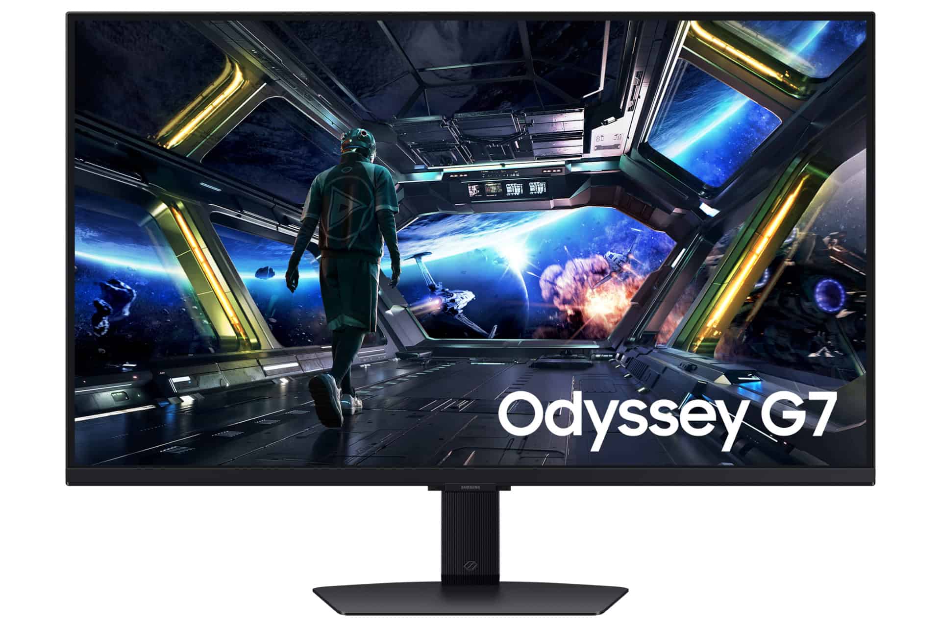 Samsung S32DG702EU computer monitor 81,3 cm (32) 3840 x 2160 Pixels 4K Ultra HD LCD Zwart (LS32DG702EUXEN) thumbnail