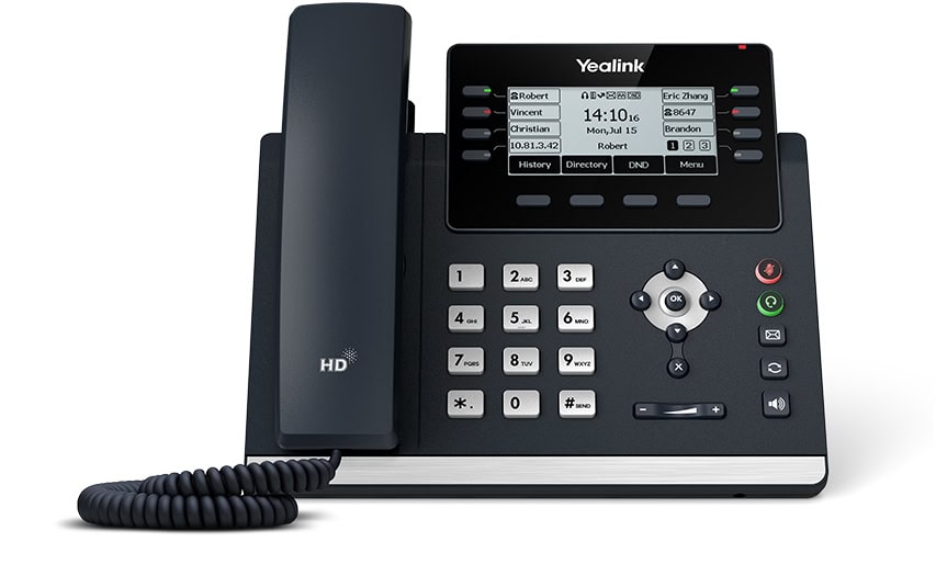 Yealink SIP-T43U IP telefoon Grijs 12 regels LCD Wifi (1301202) thumbnail