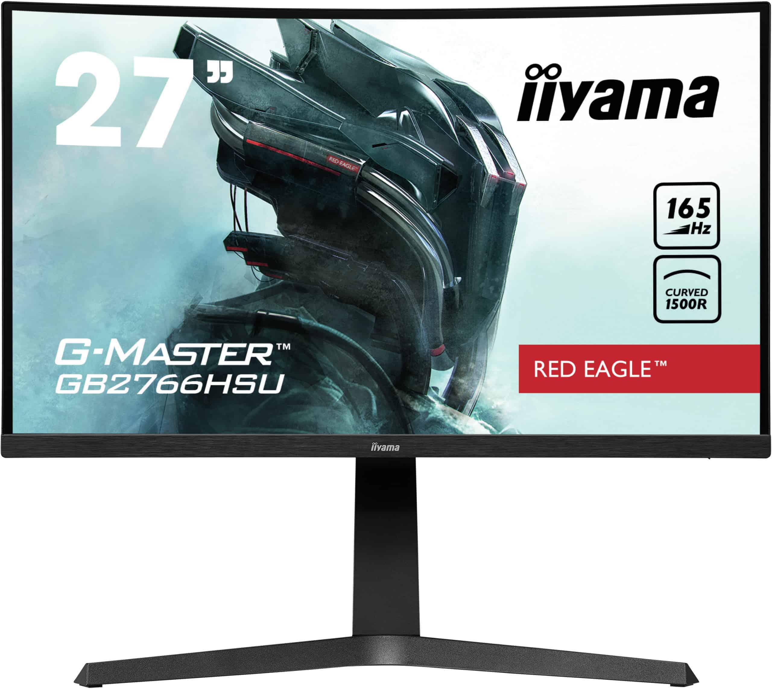 iiyama G-MASTER GB2766HSU-B1 LED display 68,6 cm (27") 1920 x 1080 Pixels Full HD Zwart (GB2766HSU-B1) thumbnail