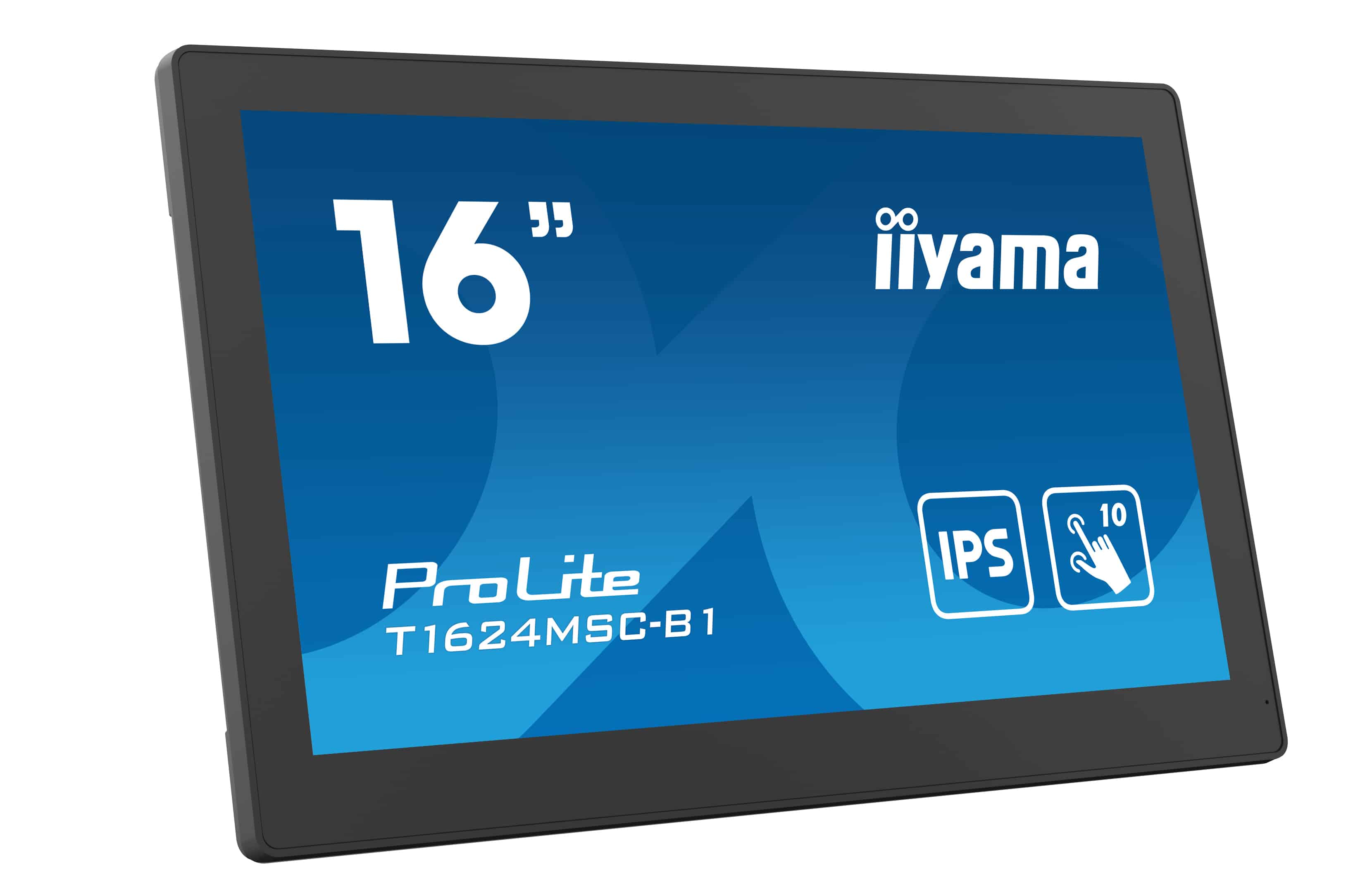 iiyama T1624MSC-B1 beeldkrant Interactief flatscreen 39,6 cm (15.6") LCD 450 cd/m² Full HD Zwart Touchscreen 24/7 (T1624MSC-B1) thumbnail