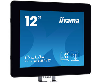 iiyama ProLite TF1215MC-B1 computer monitor 30,7 cm (12.1") 1024 x 768 Pixels LCD Touchscreen Zwart (TF1215MC-B1) thumbnail