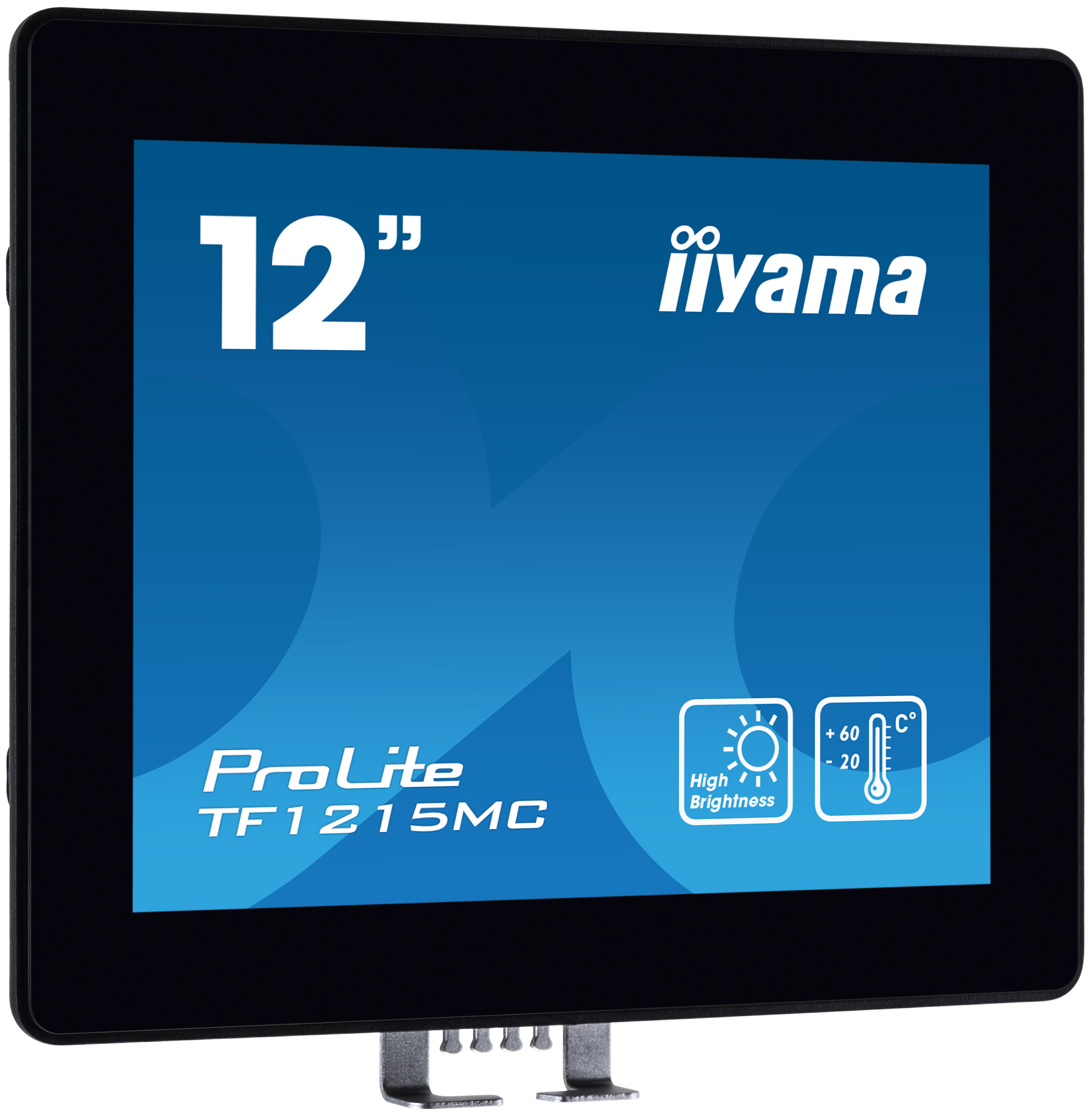 iiyama TF1215MC-B1 computer monitor 30,7 cm (12.1") 1024 x 768 Pixels LCD Touchscreen Zwart (TF1215MC-B1) thumbnail