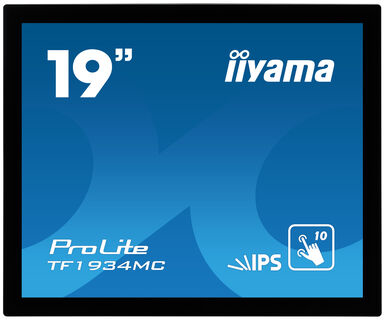 iiyama ProLite TF1934MC-B7X computer monitor 48,3 cm (19") 1280 x 1024 Pixels SXGA LED Touchscreen Zwart (TF1934MC-B7X) thumbnail
