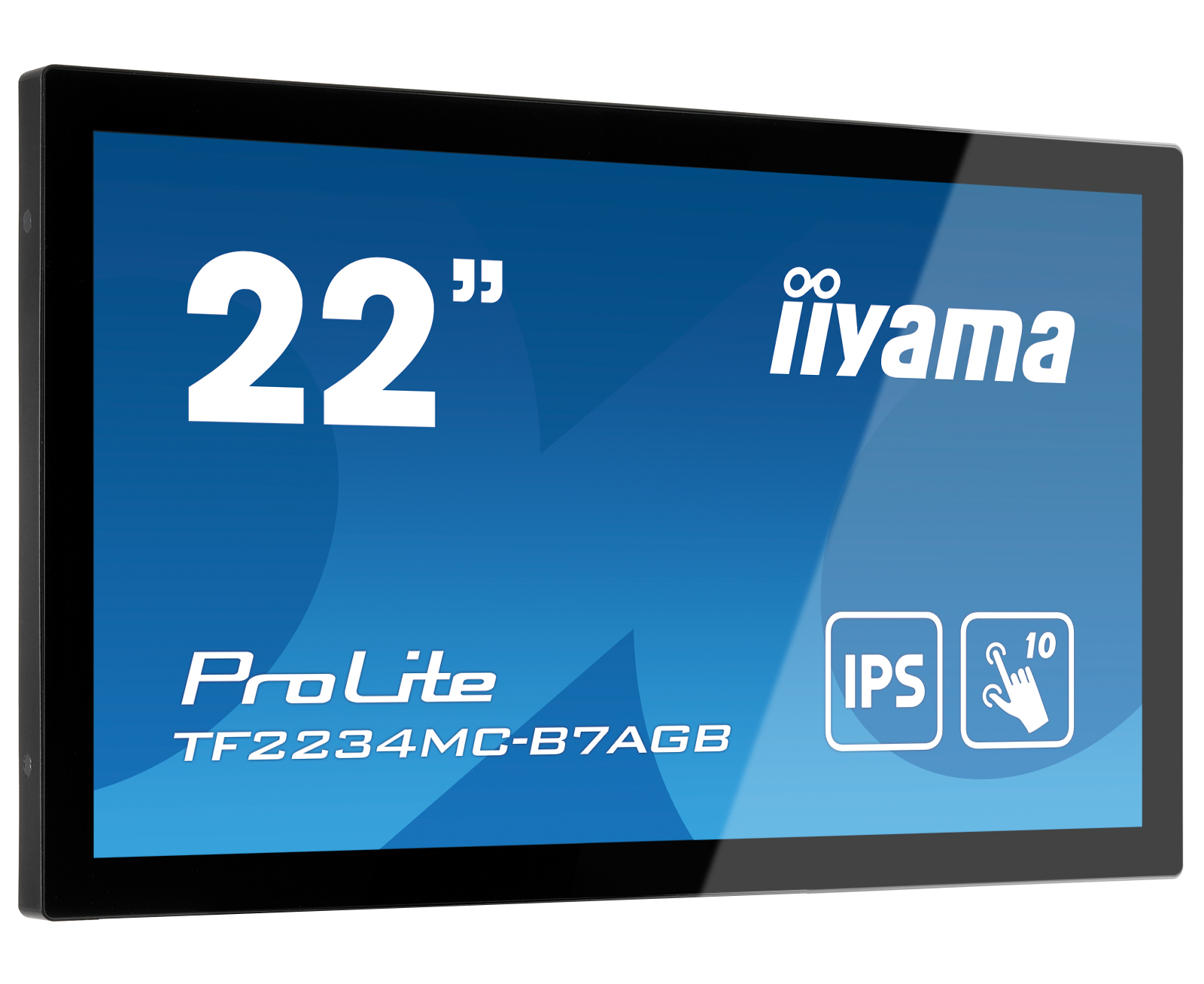 iiyama ProLite TF2234MC-B7AGB computer monitor 54,6 cm (21.5") 1920 x 1080 Pixels Full HD LED Touchscreen Multi-gebruiker Zwart (TF2234MC-B7AGB) thumbnail