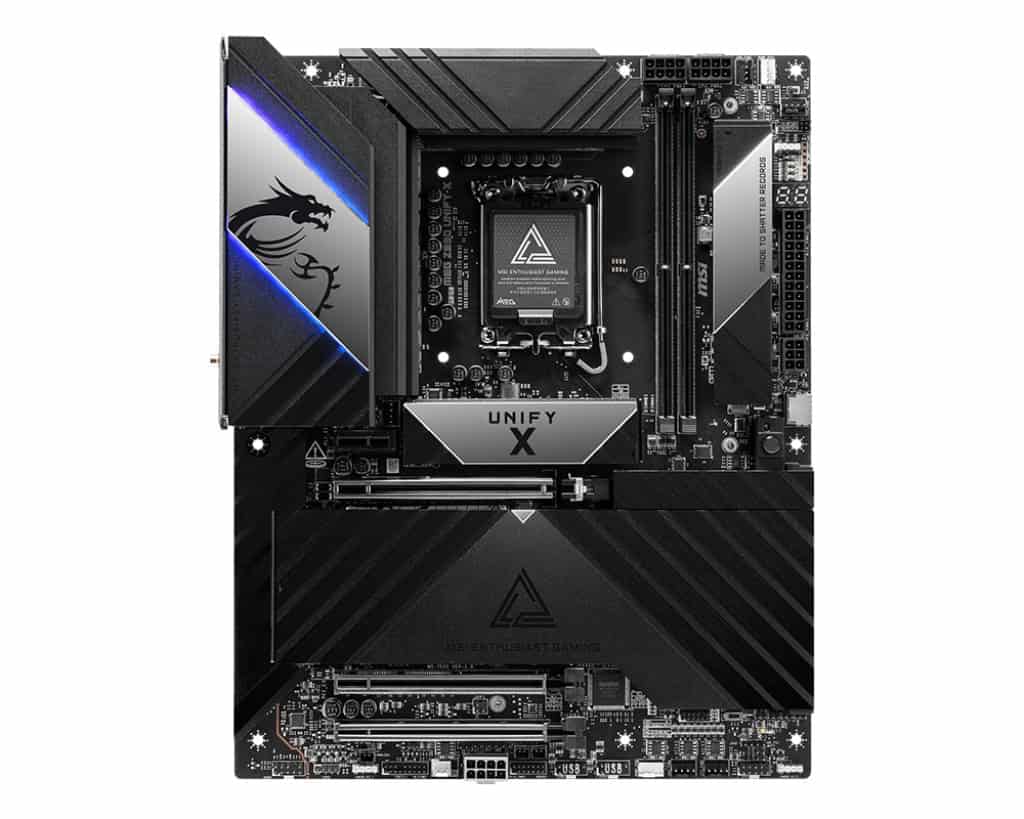MSI MEG Z890 UNIFY-X moederbord Intel Z890 LGA 1851 (Socket V1) ATX (7E20-001R) thumbnail