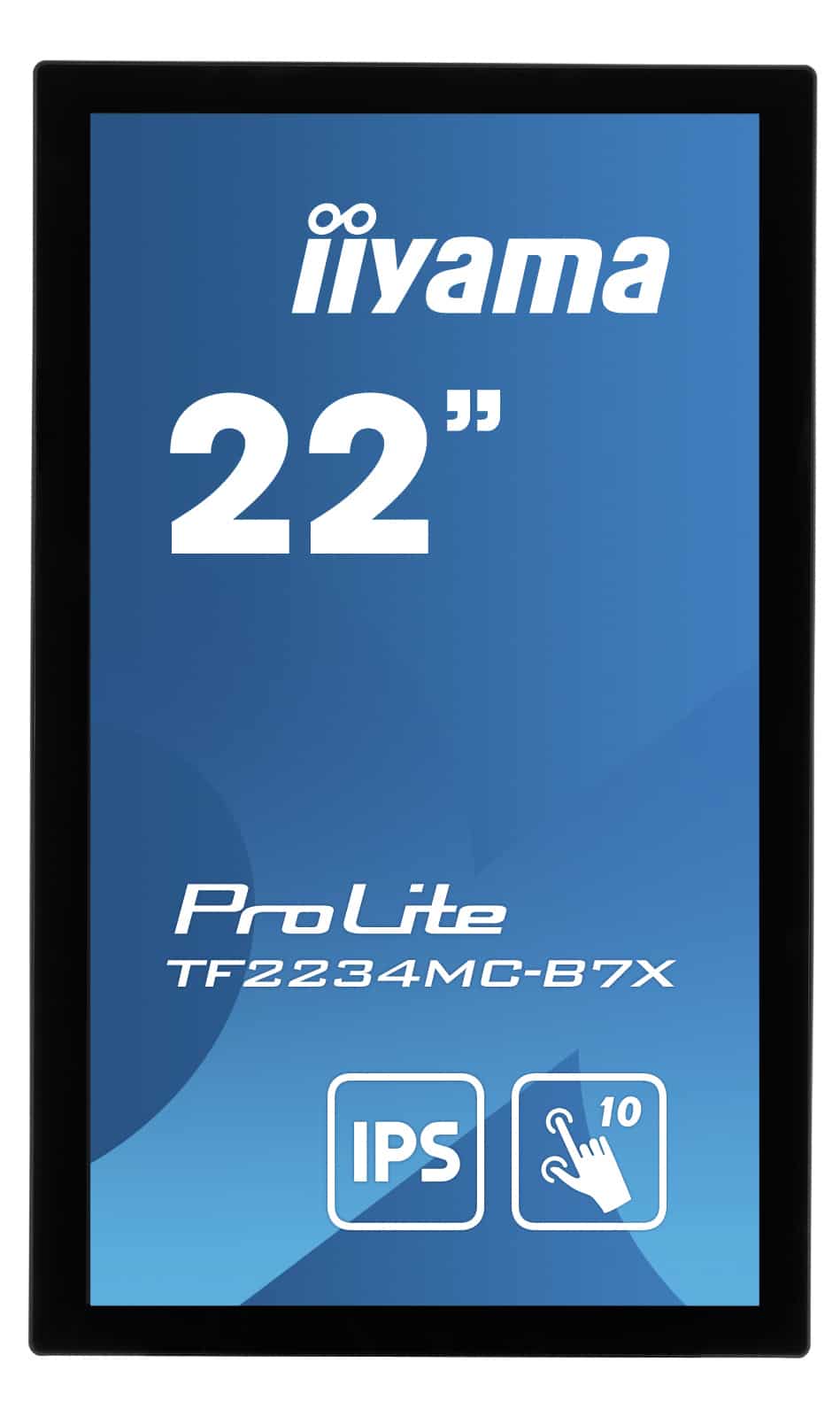 iiyama ProLite TF2234MC-B7X computer monitor 54,6 cm (21.5") 1920 x 1080 Pixels Full HD LED Touchscreen Multi-gebruiker Zwart (TF2234MC-B7X) thumbnail