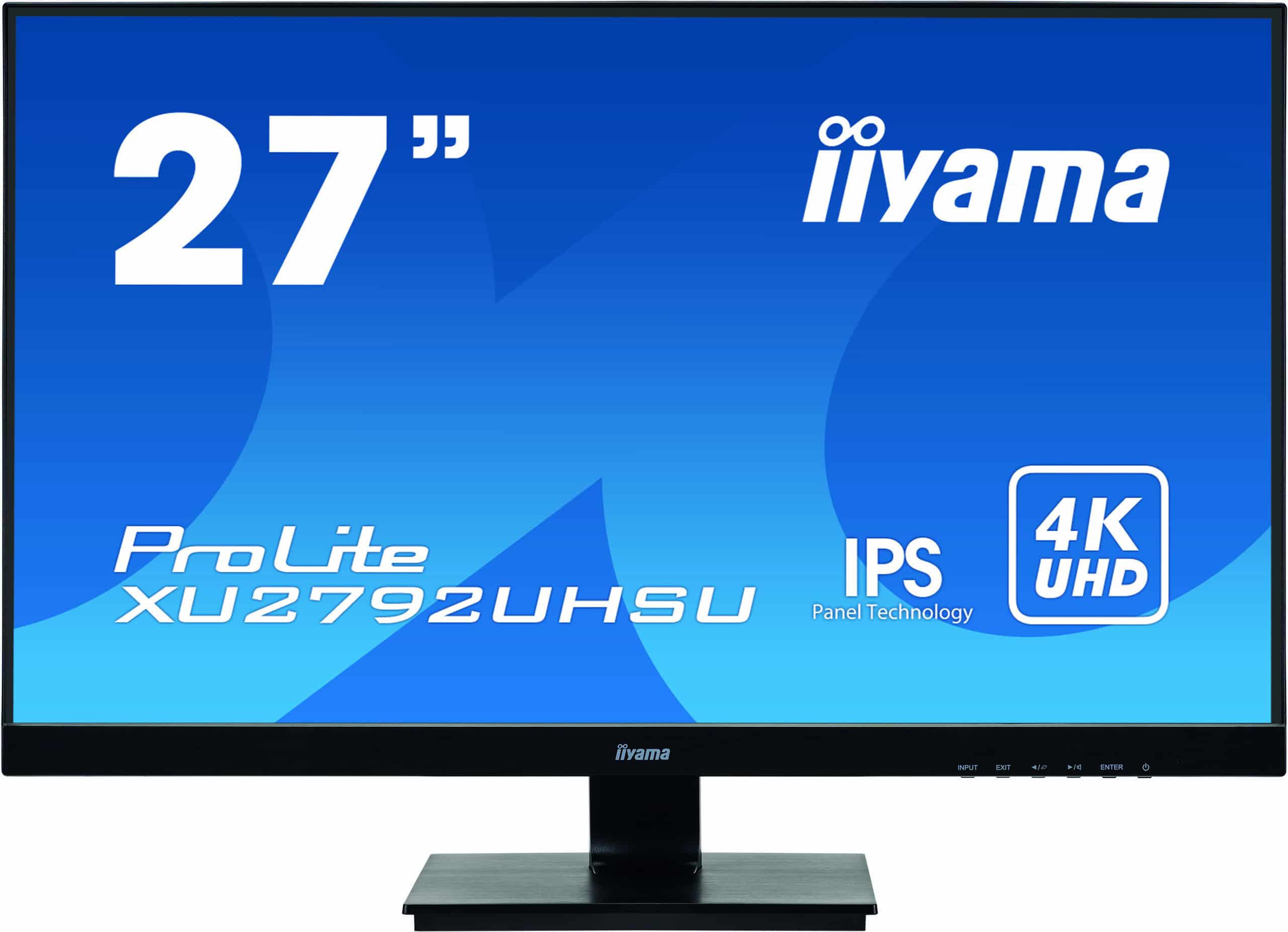 iiyama ProLite XU2792UHSU-B1 LED display 68,6 cm (27) 3840 x 2160 Pixels 4K Ultra HD Zwart (XU2792UHSU-B1) thumbnail