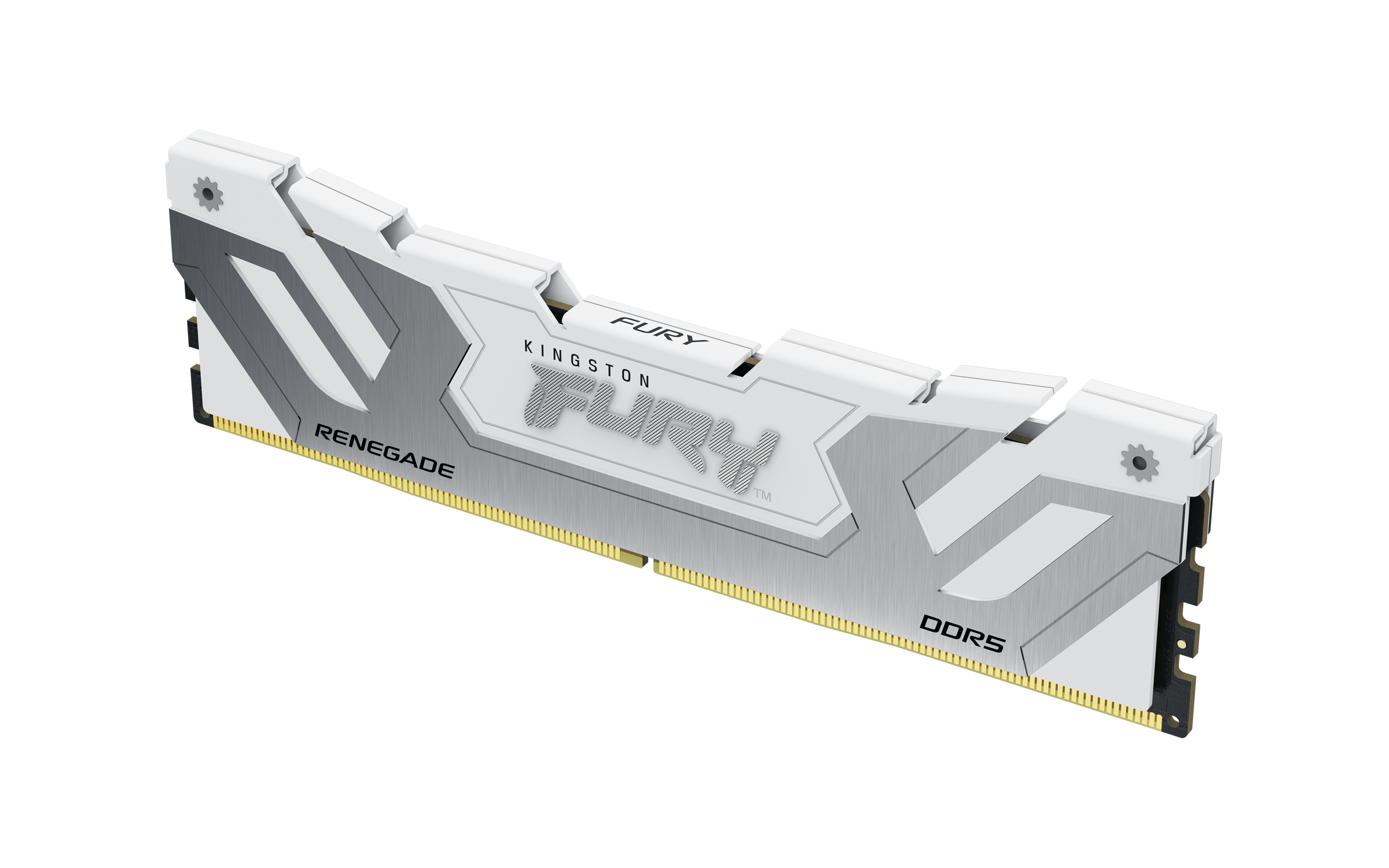 Kingston Technology FURY 24GB 8400MT/s DDR5 CL40 CUDIMM Renegade White XMP (KF584CU40RW-24) thumbnail