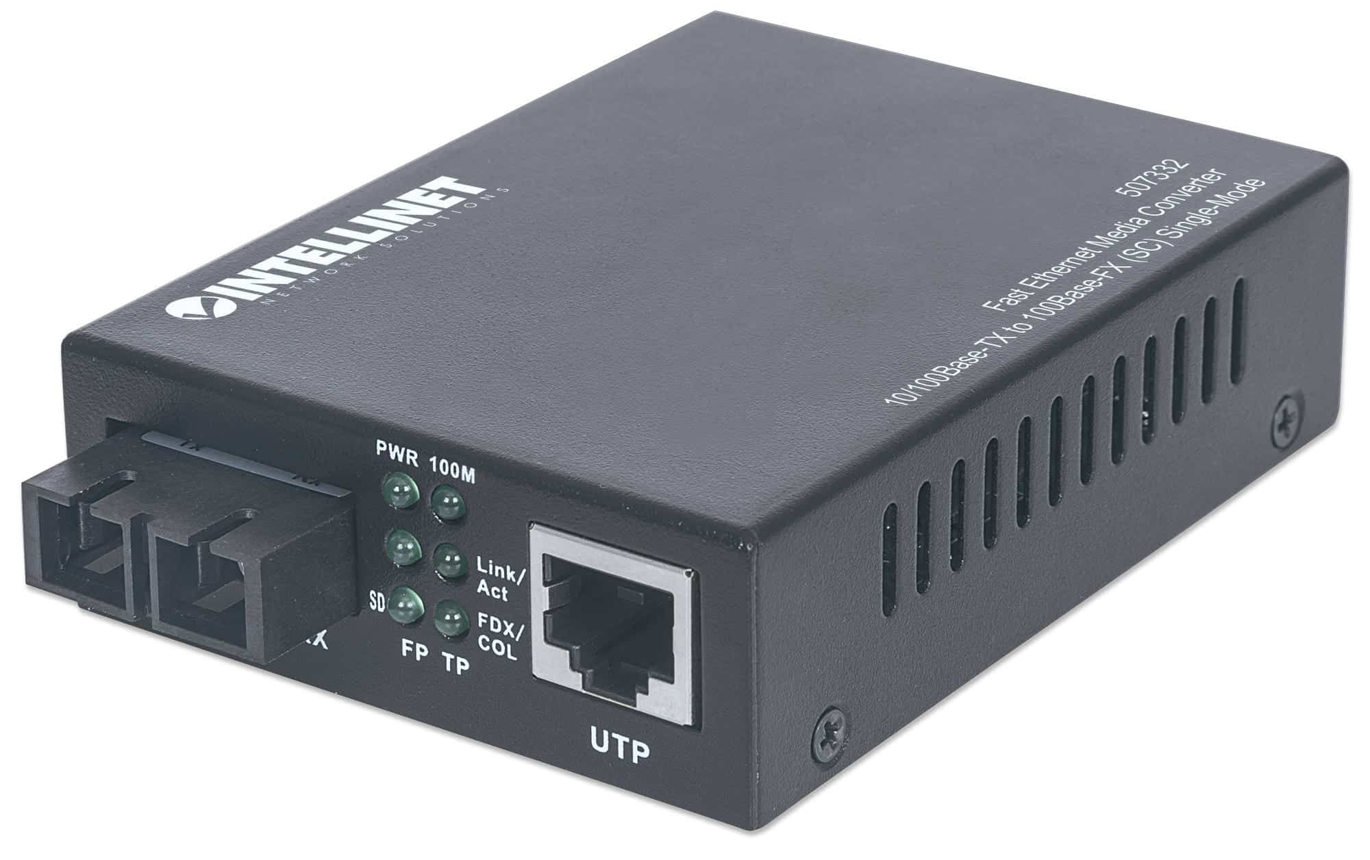 Intellinet 507332 netwerk media converter 100 Mbit/s 1310 nm Single-mode (507332) thumbnail