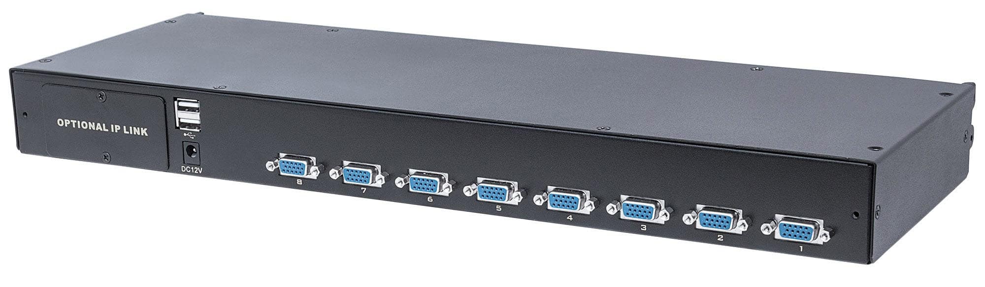 Intellinet 507776 KVM-switch Zwart (507776) thumbnail