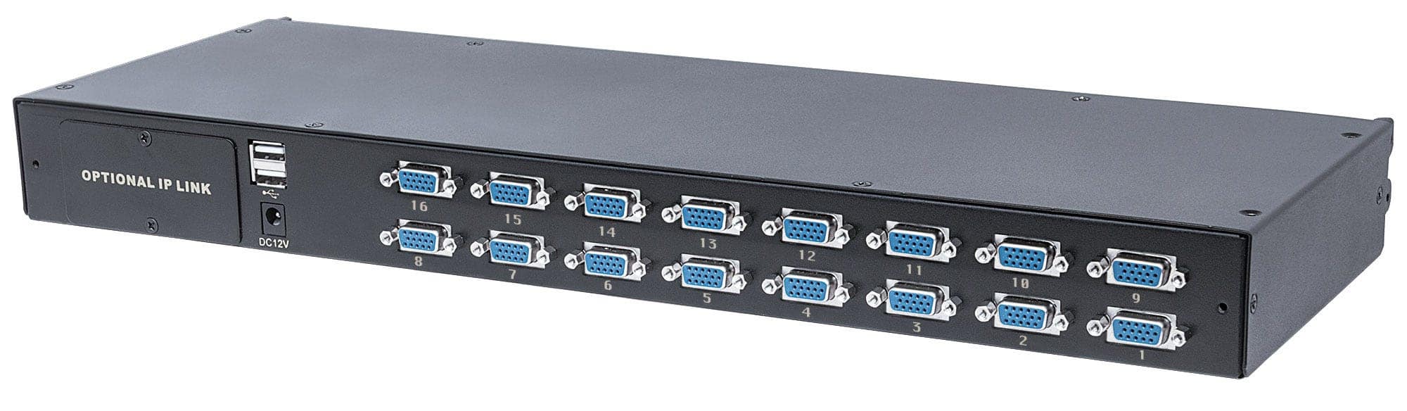 Intellinet 507844 KVM-switch Zwart (507844) thumbnail