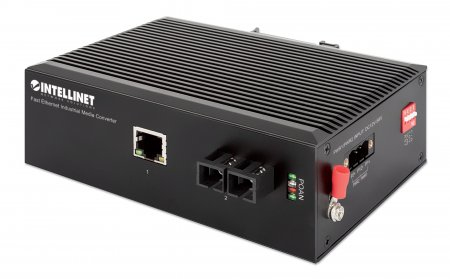 Intellinet 508322 netwerk media converter 1310 nm Single-mode Zwart (508322) thumbnail