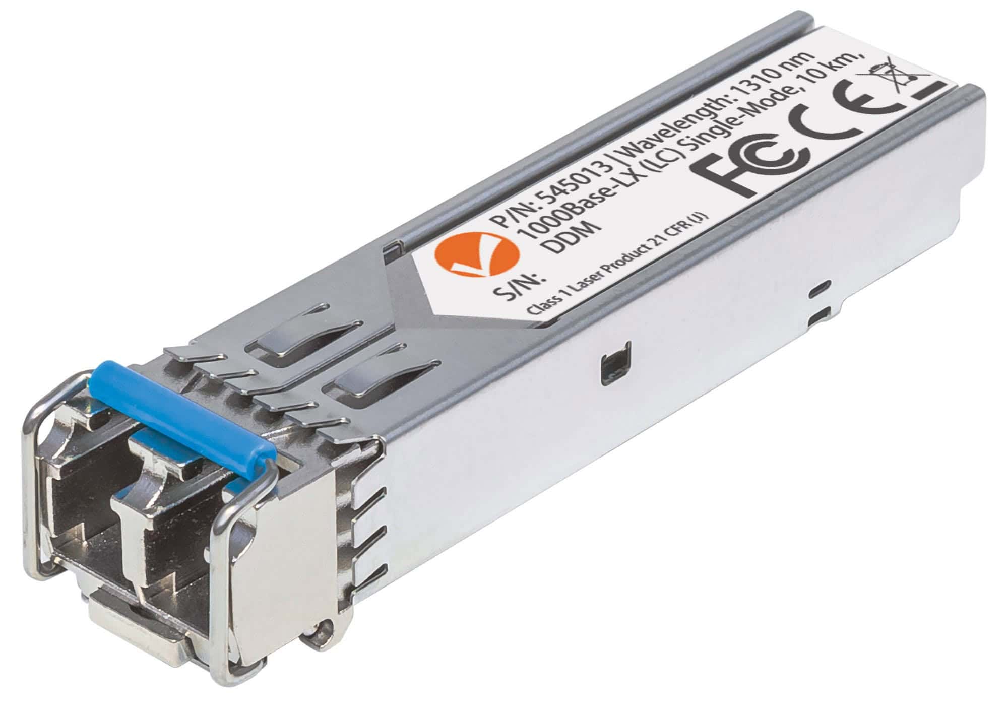 Intellinet Netwerk transceiver Gigabit SFP, 1000Base-LX (LC) single-mode, 10 km, 1310 nm, MSA-compatibel, equivalent aan Cisco GLC-LH-SM, 3 jaar garantie (545013) thumbnail