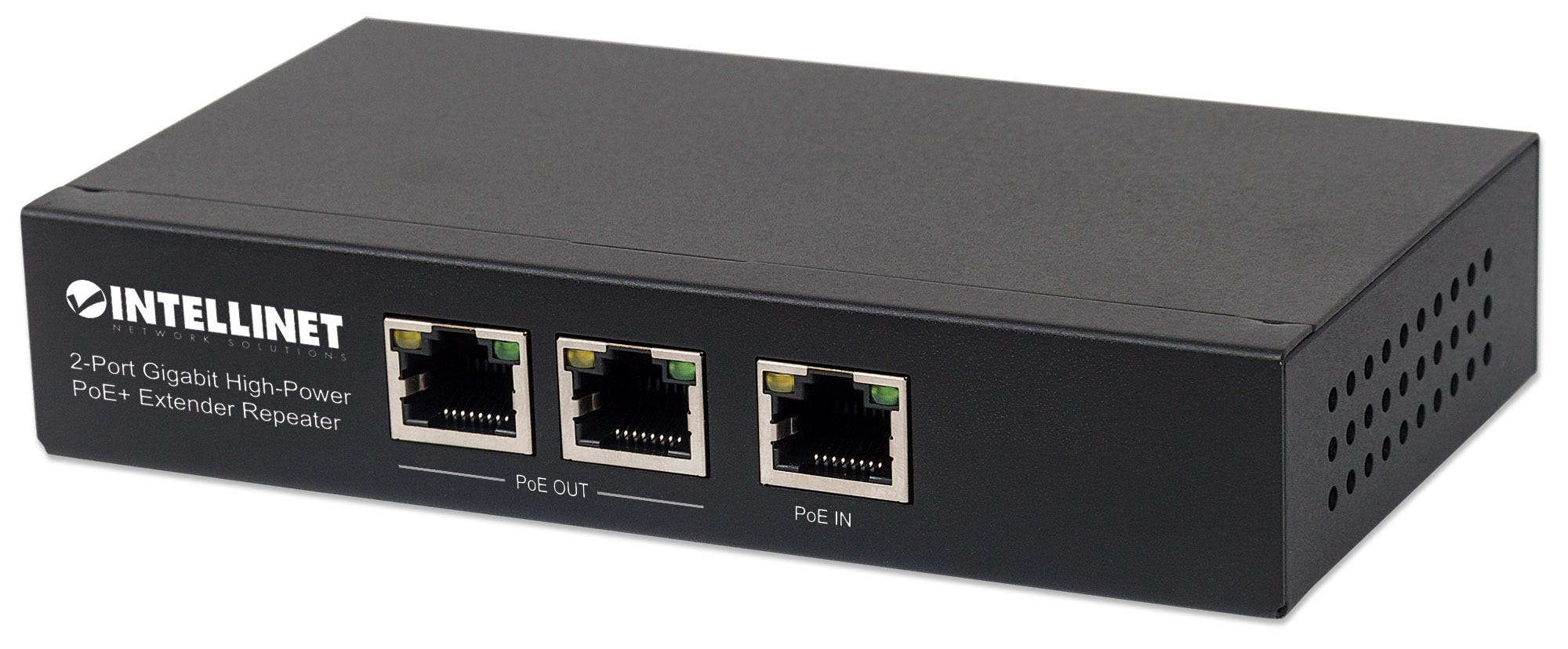 Intellinet 561266 netwerk-switch Unmanaged Gigabit Ethernet (10/100/1000) Power over Ethernet (PoE) Zwart (561266) thumbnail