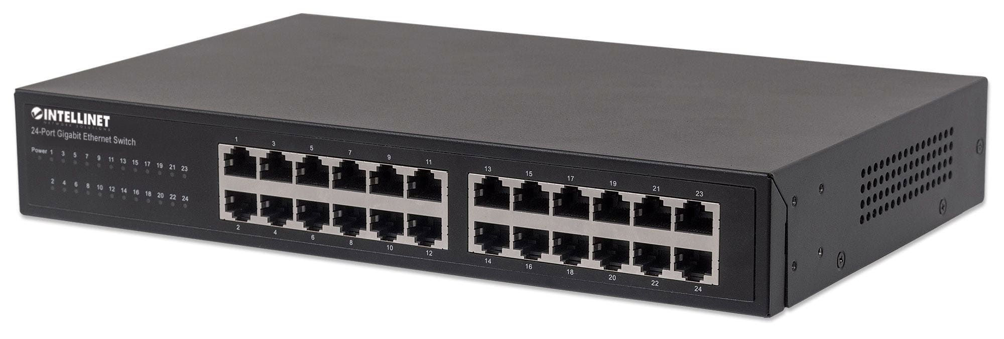 Intellinet 561273 netwerk-switch Gigabit Ethernet (10/100/1000) Zwart (561273) thumbnail