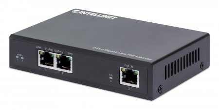 Intellinet 561600 netwerkextender Netwerkzender Zwart 10, 100, 1000 Mbit/s (561600) thumbnail