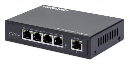 Intellinet 561617 netwerkextender Netwerkzender Zwart 10, 100, 1000 Mbit/s (561617) thumbnail