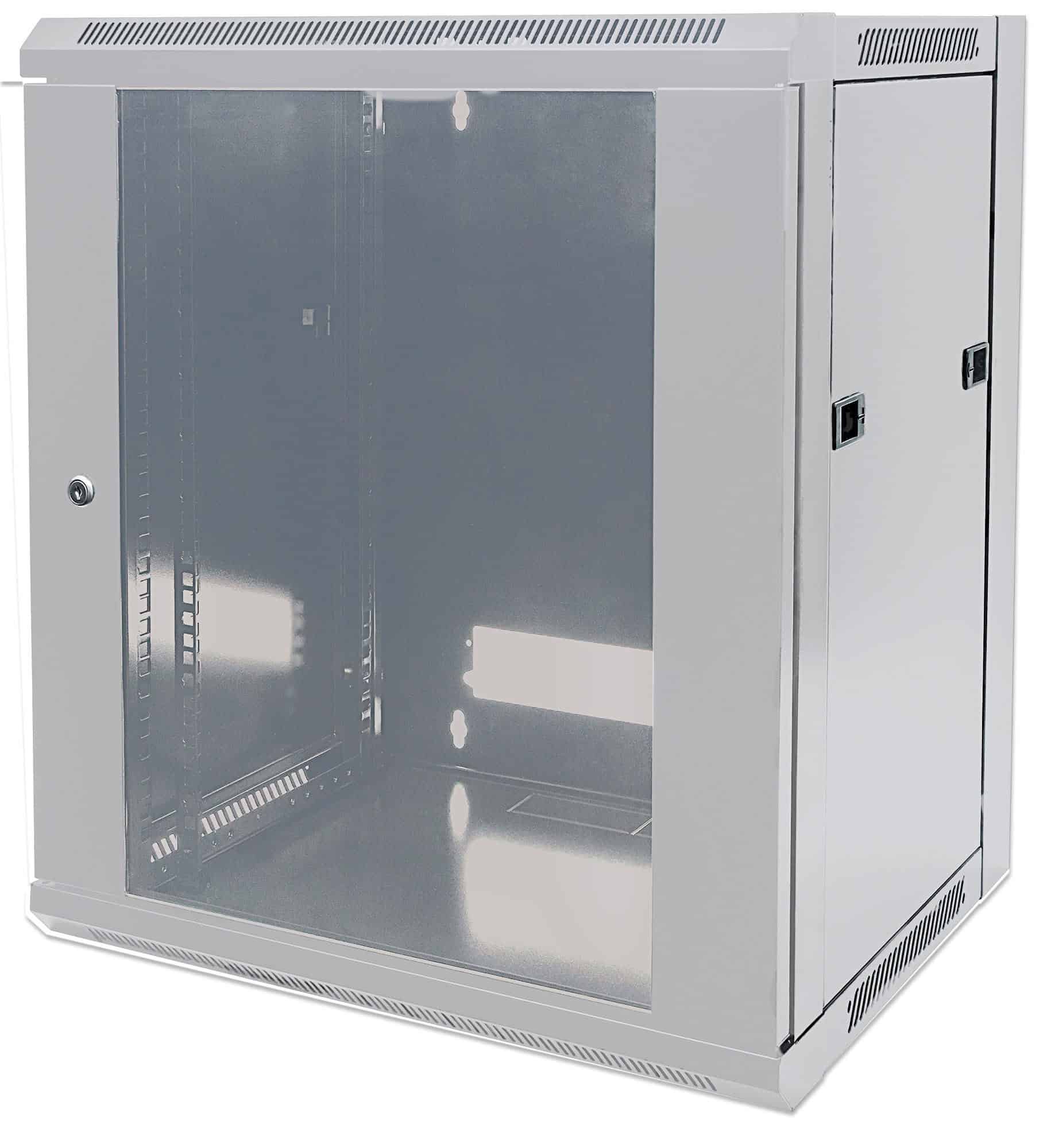 Intellinet 711890 rack 12U Wandrek Grijs (711890) thumbnail