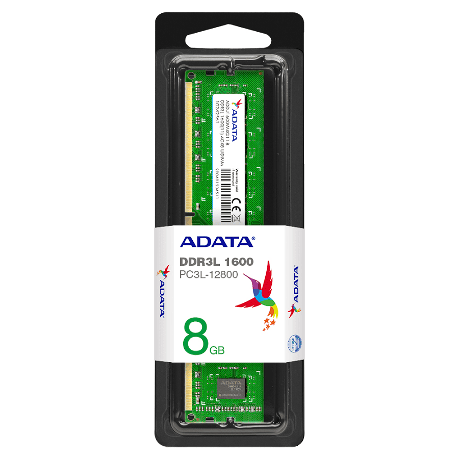 ADATA DDR3  8GB ADATA 1600 CL11 Premier DIMM (ADDU1600W8G11-B) thumbnail