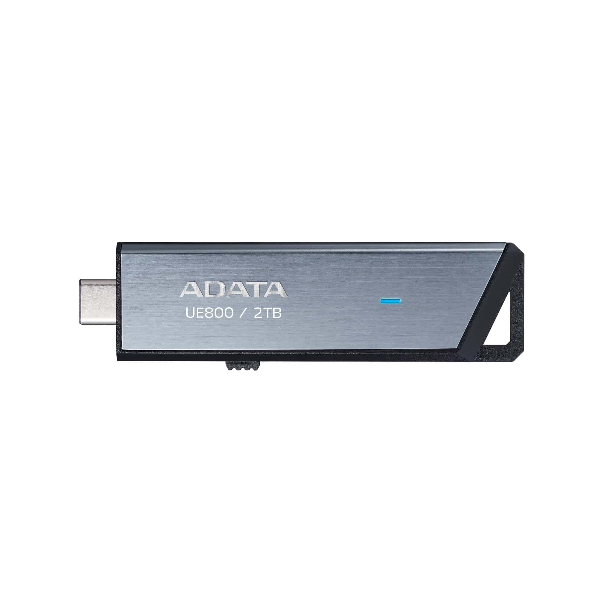 ADATA AELI-UE800-2T-CSG USB flash drive 2 TB USB Type-C 3.2 Gen 2 (3.1 Gen 2) Zilver (AELI-UE800-2T-CSG) thumbnail